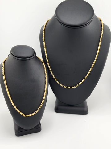 Brand New Brazilian 18k Gold Filled Elegant Necklace Style 2