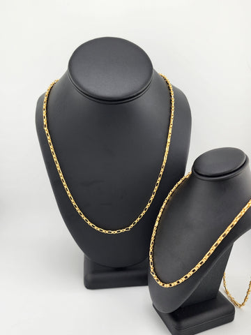 Brand New Brazilian 18k Gold Filled Elegant Necklace