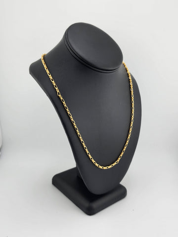 Brand New Brazilian 18k Gold Filled Elegant Necklace