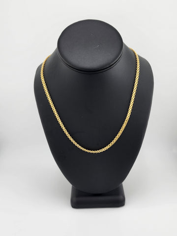 Brand New Brazilian 18k Gold Filled Fancy Design Necklace Style 2