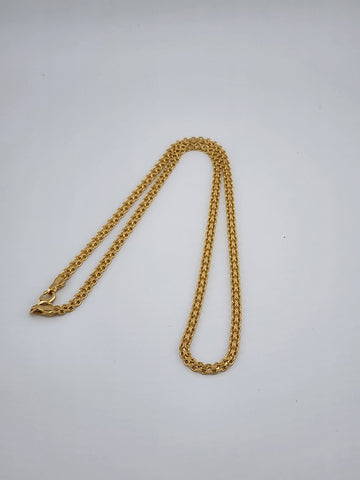 Brand New Brazilian 18k Gold Filled Fancy Design Necklace