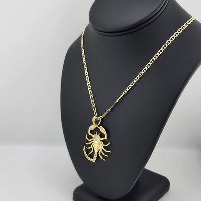 Brand New Sterling Silver 925 Scorpion Necklace