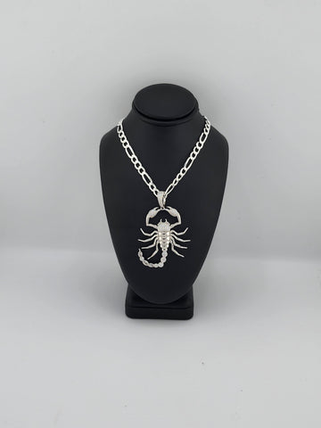 Brand New Sterling Silver 925 Scorpion Necklace