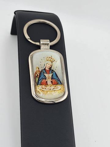 Brand New  Virgen Keychain