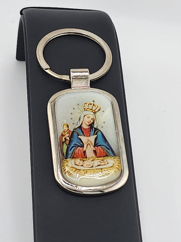 Brand New  Virgen Keychain