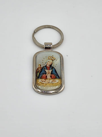 Brand New  Virgen Keychain