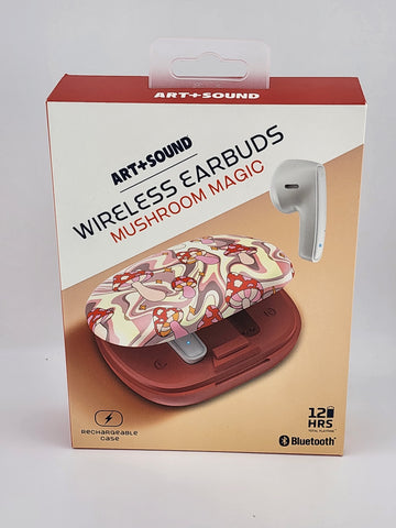 Brand New Wireless Earbuds Mushroom Magic