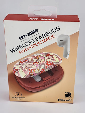 Brand New Wireless Earbuds Mushroom Magic