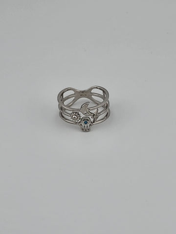 Brand New Sterling Silver 925 Multi Design Ring