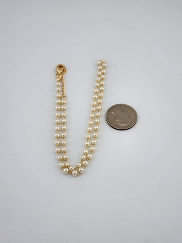 Brand New Brazilian 18k Gold Filled Elegant Beaded Design Necklace