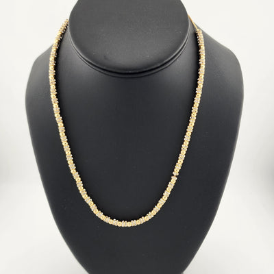 Brand New Brazilian 18k Gold Filled Elegant Design Necklace