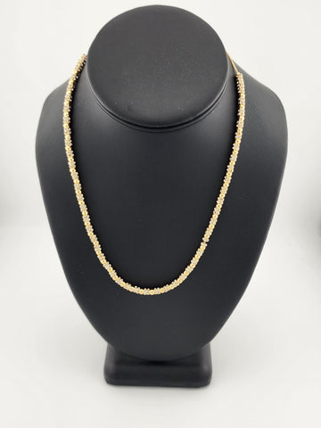 Brand New Brazilian 18k Gold Filled Elegant Design Necklace