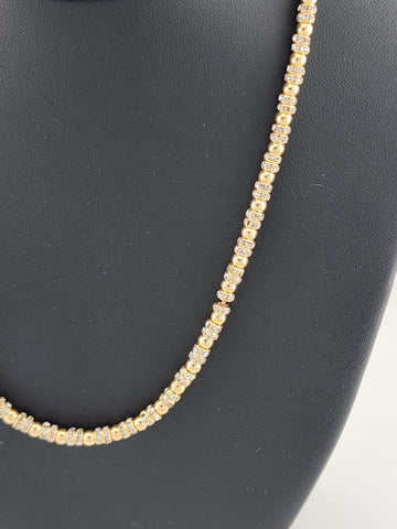 Brand New Brazilian 18k Gold Filled Elegant Design Necklace