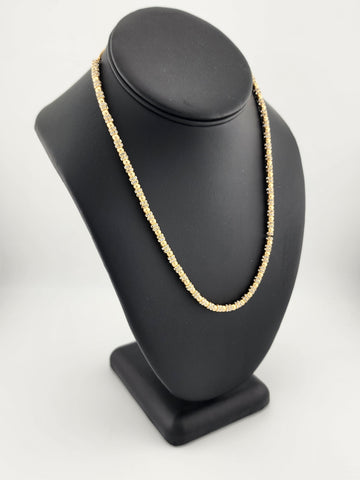 Brand New Brazilian 18k Gold Filled Elegant Design Necklace