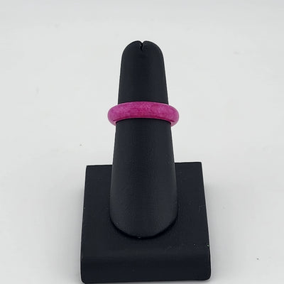 Brand new pink agate ring