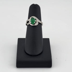 Elegant Oval Jade Ring – Timeless Sophistication in a Brand New Design