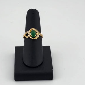 Elegant Oval Jade Ring – Timeless Sophistication in a Brand New Design