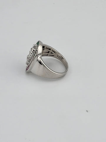 Sterling Silver 925 Virgen De Guadalupe Ring – Faith & Craftsmanship Combined