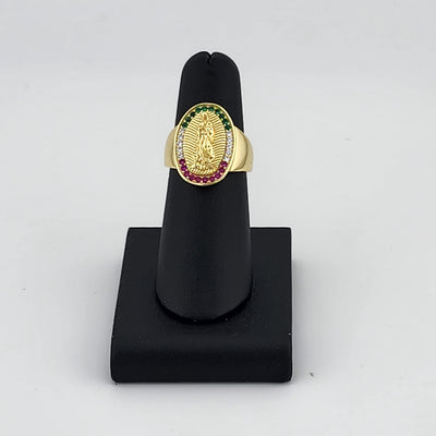 Sterling Silver 925 Virgen De Guadalupe Ring – Faith & Craftsmanship Combined