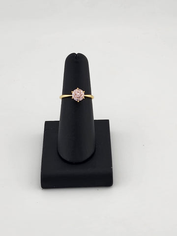 Sterling Silver 925 Ring with Vibrant Yellow Gemstone – Elegant & Timeless Design
