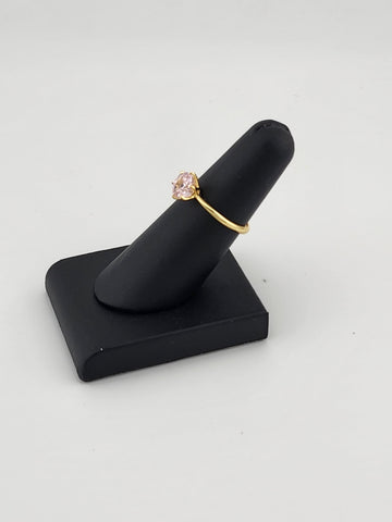 Sterling Silver 925 Ring with Vibrant Yellow Gemstone – Elegant & Timeless Design