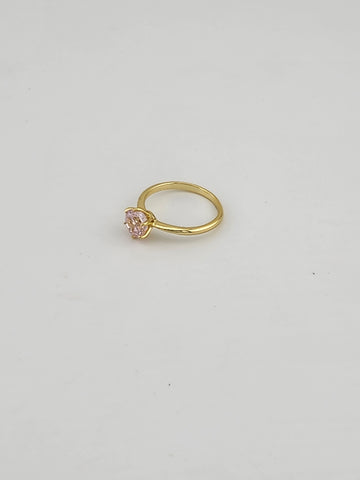 Sterling Silver 925 Ring with Vibrant Yellow Gemstone – Elegant & Timeless Design
