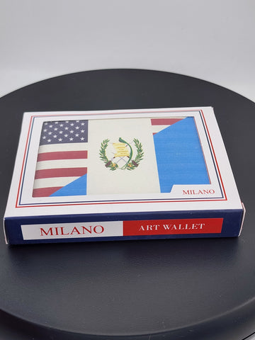Guatemala & USA Flag Wallet – Perfect Gift for Proud Dual Citizens