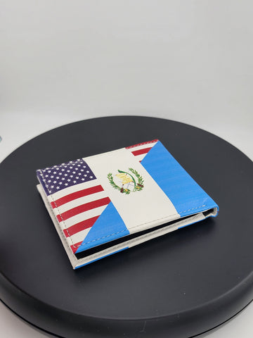 Guatemala & USA Flag Wallet – Perfect Gift for Proud Dual Citizens