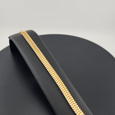 Brand New 18K Gold Filled Bracelet – Sleek & Elegant Brazilian Design