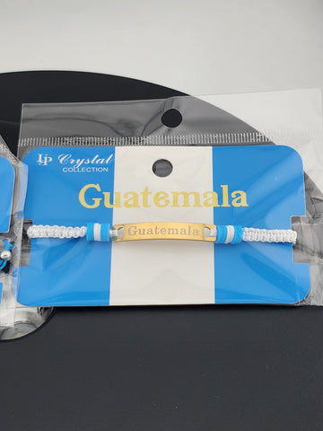 Adjustable Guatemala Bracelet – National Colors & Gift-Ready