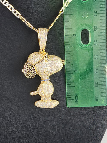 Sterling Silver 925 Snoopy Pendant Necklace – Classic Peanuts Character Jewelry