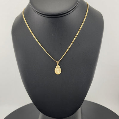 Niño Divino Necklace – 18K Gold Filled Brazilian Catholic Pendant