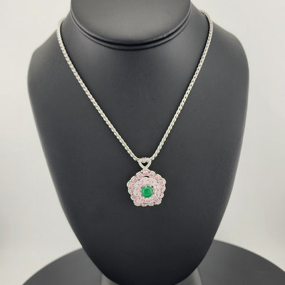 Jade Spinner Necklace – Brass & Steel Design