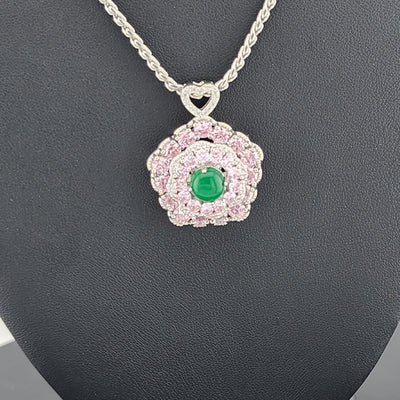 Jade Spinner Necklace – Brass & Steel Design