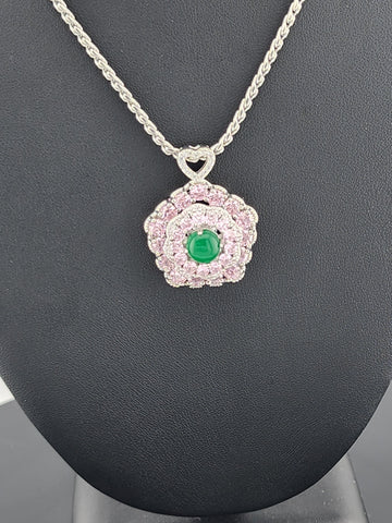 Jade Spinner Necklace – Brass & Steel Design