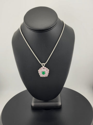 Jade Spinner Necklace – Brass & Steel Design