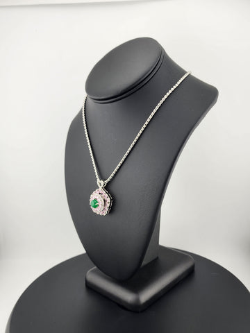 Jade Spinner Necklace – Brass & Steel Design