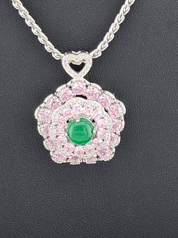 Jade Spinner Necklace – Brass & Steel Design