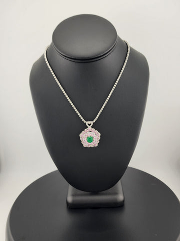 Jade Spinner Necklace – Brass & Steel Design