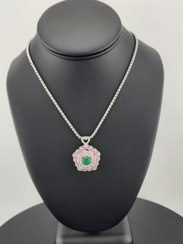 Jade Spinner Necklace – Brass & Steel Design