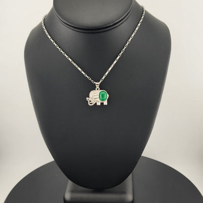 Elephant Jade Pendant Necklace – Brand New Arrival