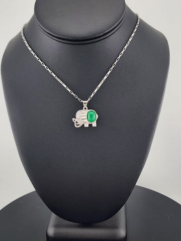 Elephant Jade Pendant Necklace – Brand New Arrival