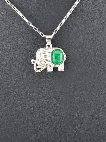 Elephant Jade Pendant Necklace – Brand New Arrival