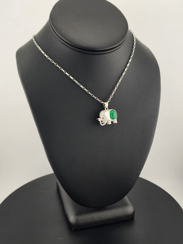 Elephant Jade Pendant Necklace – Brand New Arrival