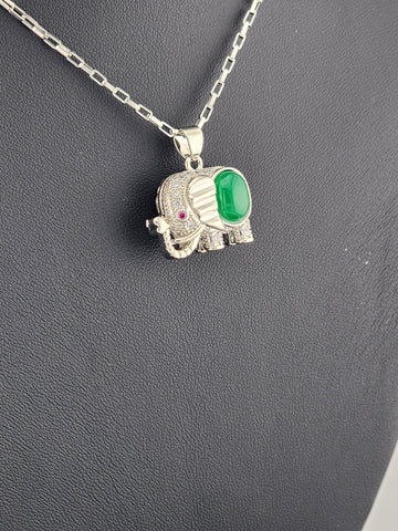 Elephant Jade Pendant Necklace – Brand New Arrival