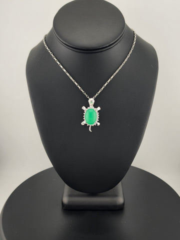 Charming Jade Turtle Necklace – Brand New & Beautiful