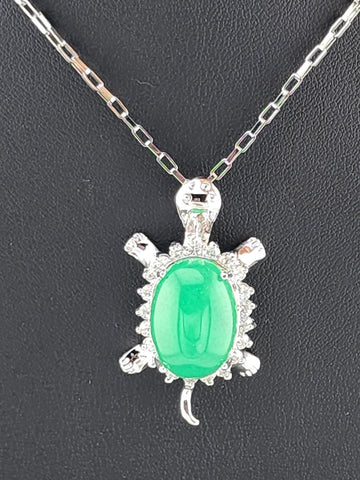 Charming Jade Turtle Necklace – Brand New & Beautiful