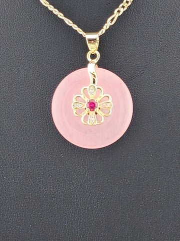 Brand New Lucky Wheel of Fortune Pendant Necklace – Symbol of Good Luck