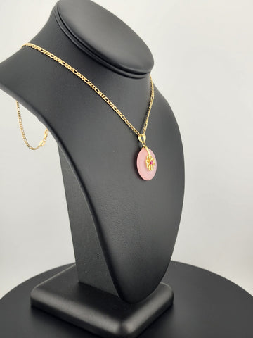 Brand New Lucky Wheel of Fortune Pendant Necklace – Symbol of Good Luck