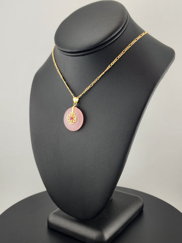 Brand New Lucky Wheel of Fortune Pendant Necklace – Symbol of Good Luck